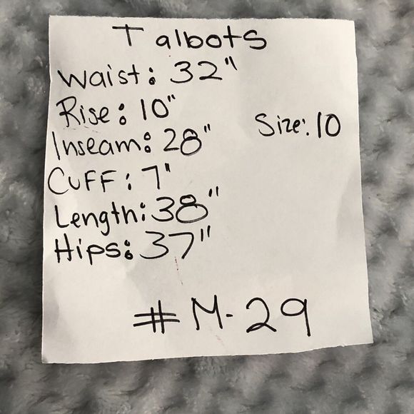 Talbots Womens High Rise Jegging Stretch Blue Jeans Size 10 - Picture 7 of 13